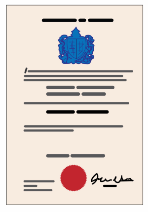 Degree certificate